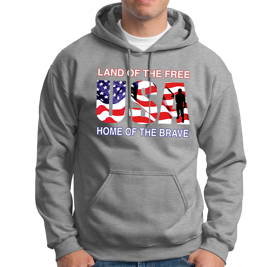 Home of the brave sweatshirt sale